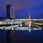Museumshafen Bremerhaven am Abend