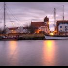 Museumshafen im Abendlicht