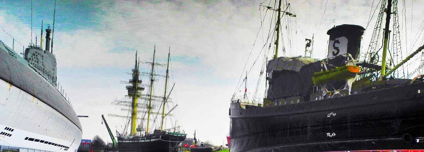 Museumshafen in Bremerhaven