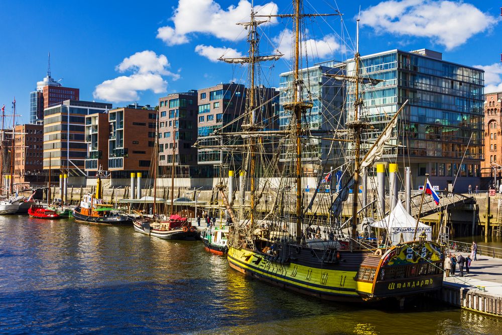 Museumshafen in der Hafencity