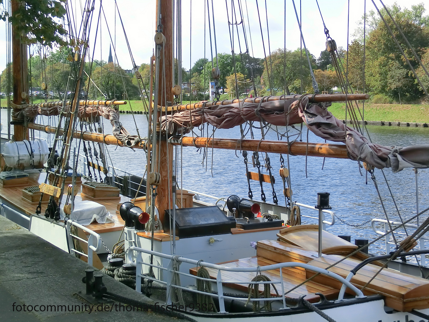 Museumshafen in Lübeck