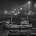 Museumshafen Oevelgönne im Nebel