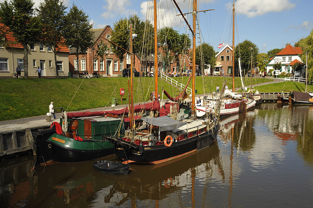 Museumshafen von Carolinensiel (Westseite)