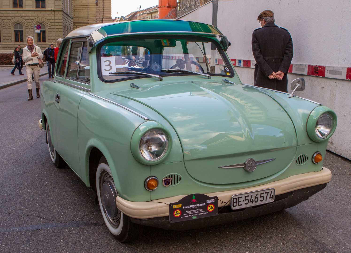 Museumsnacht, Oldtimerfahrt durch Bern