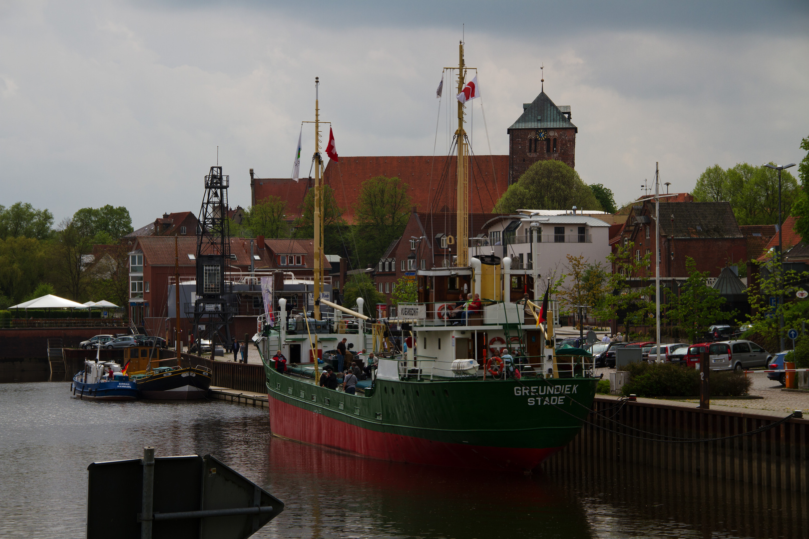 Museumsschiff Greundiek Stadthafen Stade