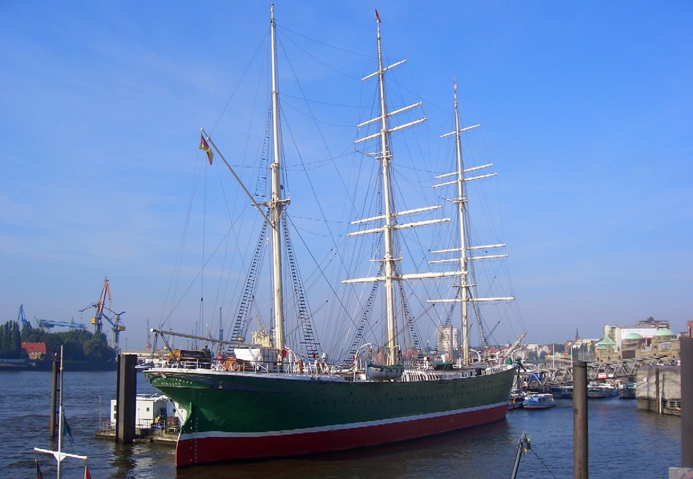 Museumsschiff Rickmers in Hamburg