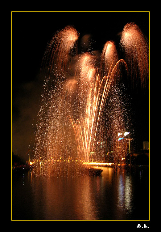 Museumsuferfest-Feuerwerk 2005