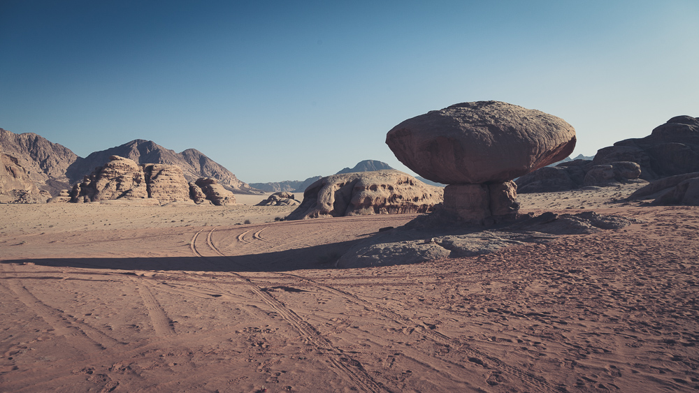 Mushroom Head@Wadi Rum, Jordan