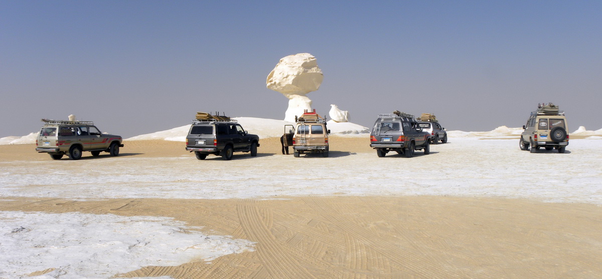 Mushroom stone- White Desert