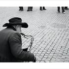 music clown on the street IV.