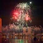 Music-Feuerwerk in Danang Vietnam 2012