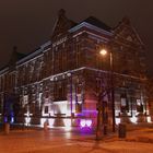 music school at night