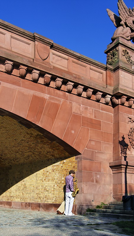 ... music under the bridge ...