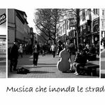 musica che inonda le strade