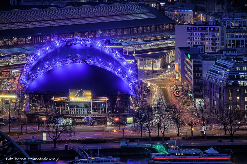 Musical Dom von Kölns schönster Aussicht .... fotografiert