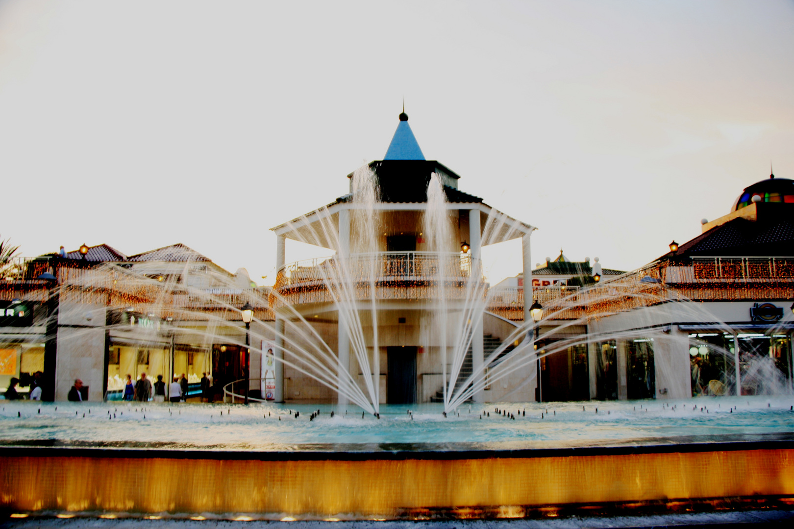 Musical fountain