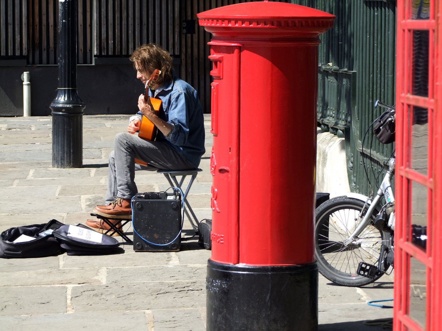 Musician in Greenwich, London