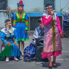 Musicians at Narantuul Market