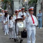 Musicians in Catholic parade