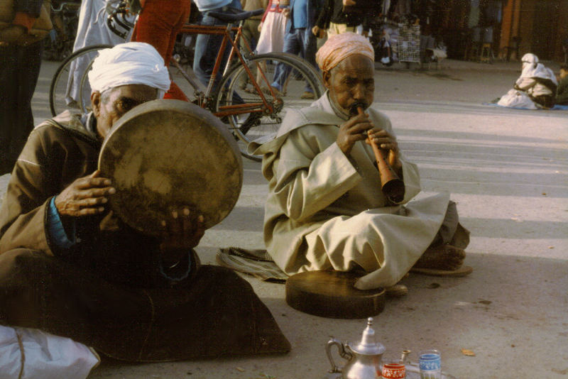 musicians in Morocco