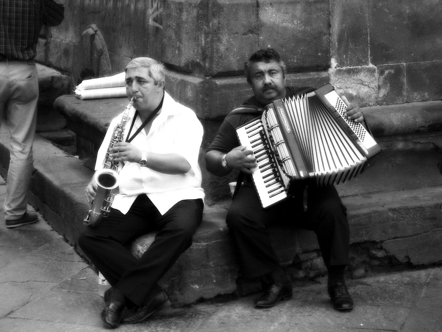 musicians, lucca, italy