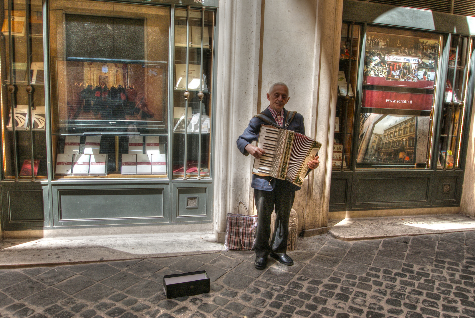 Musicien de rue (Rome)