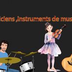 Musiciens et instruments de musique 