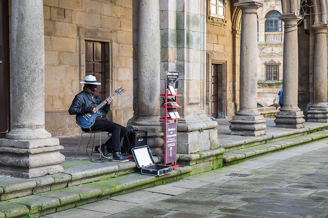 Musico en Santiago