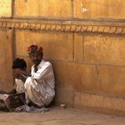 Musicos en Jaisalmer