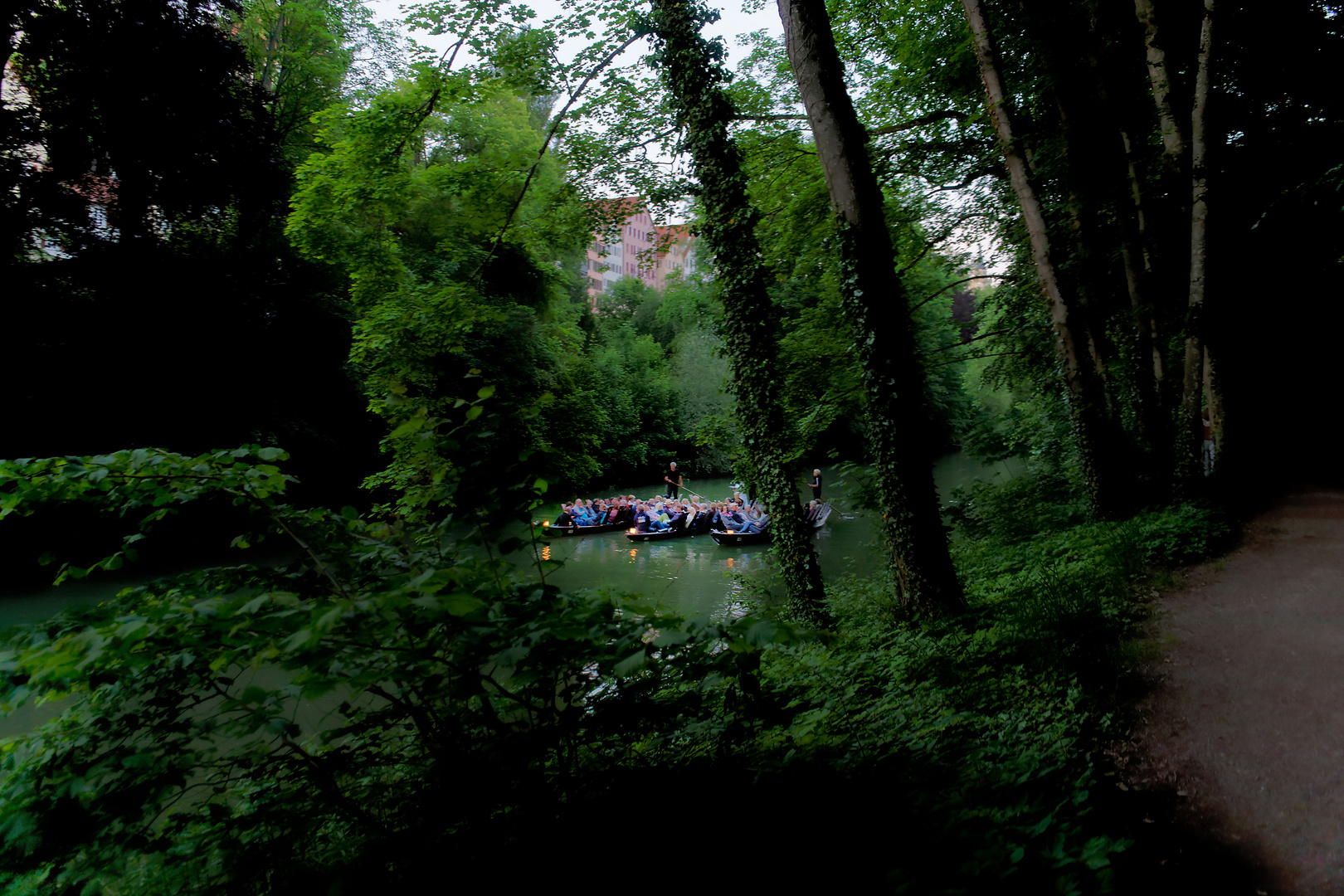 Musik auf dem Fluss