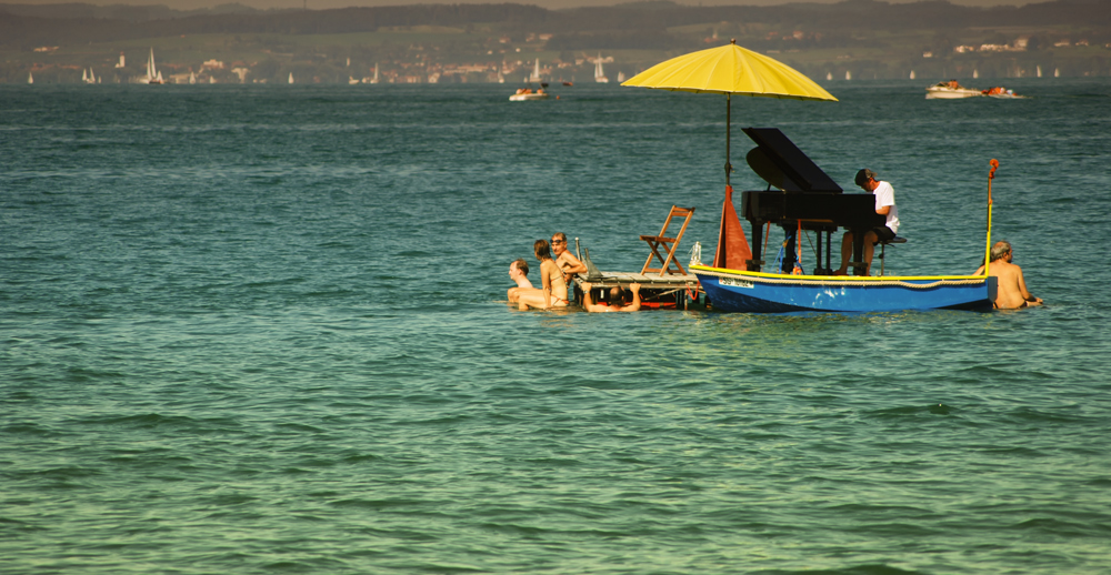 Musik auf dem See