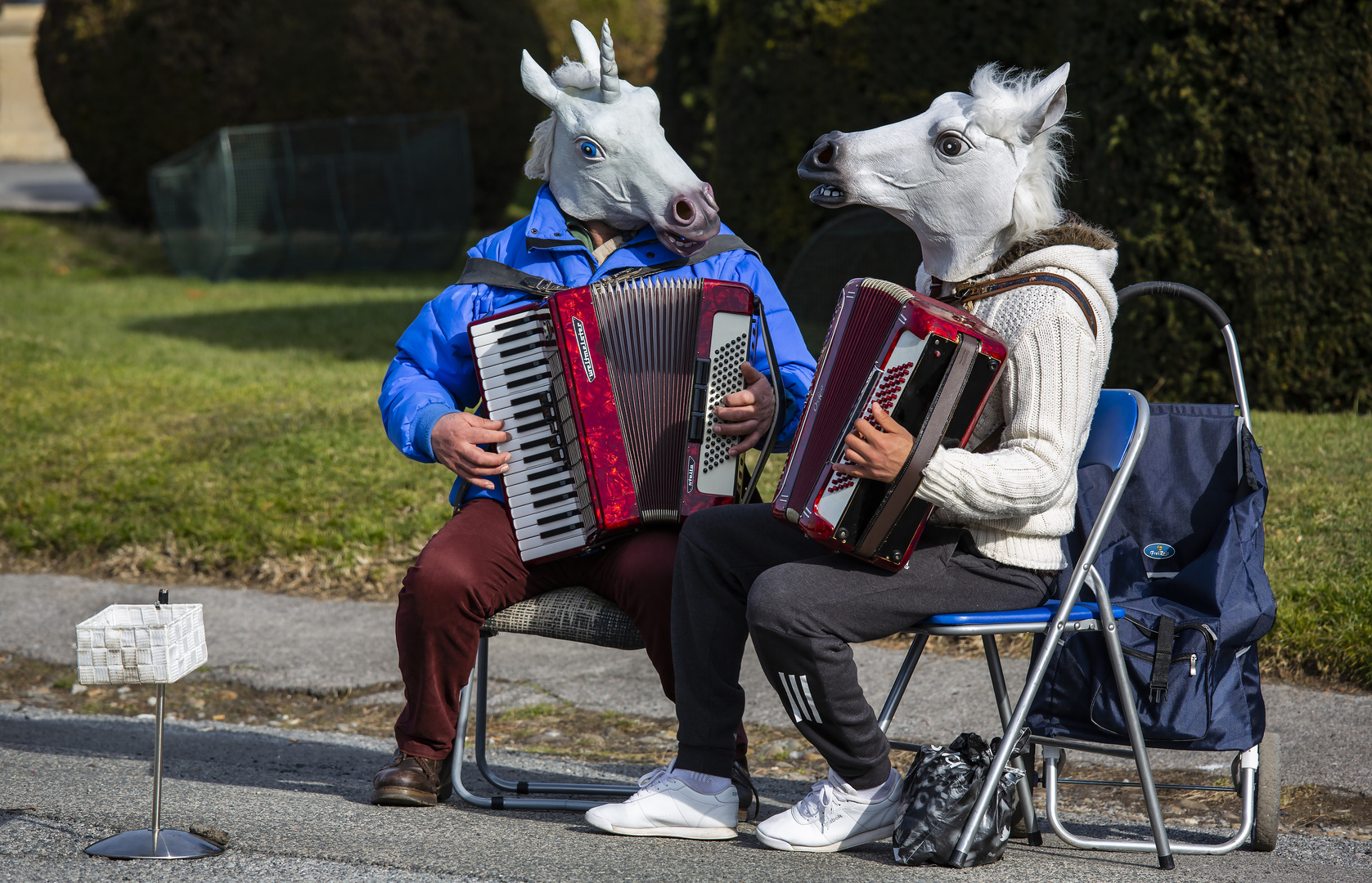 Musik auf dem Wiener Heldenplatz