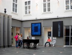 Musik im Hinterhof