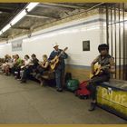 Musik in die U-Bahn in New York