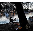 Musik Moldau Spiegelung Prag p30-25-835-col + Fotos