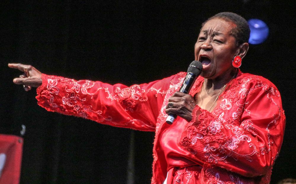 MUSIK Sangerin CALYPSO ROSE Stgt jul16 