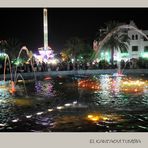 Musik und Lichtershow-Brunnen