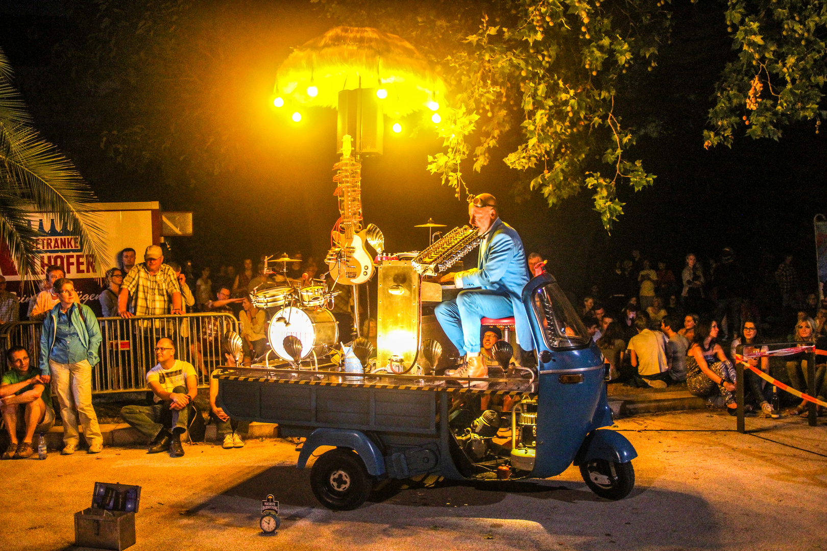 musikalische Unterhaltung beim Rhein in Flammen