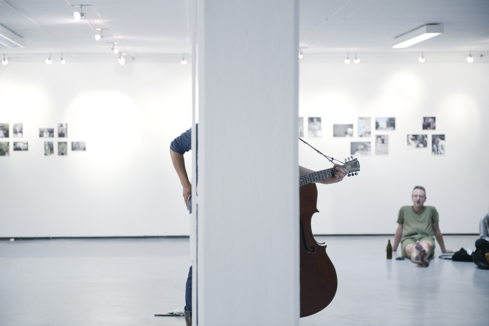 Musikalische Untermalung einer Vernissage