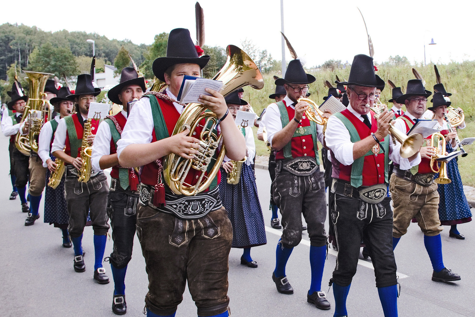 Musikalischer Festumzug