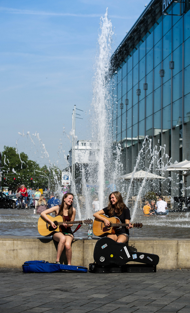 Musikalischer Springbrunnen