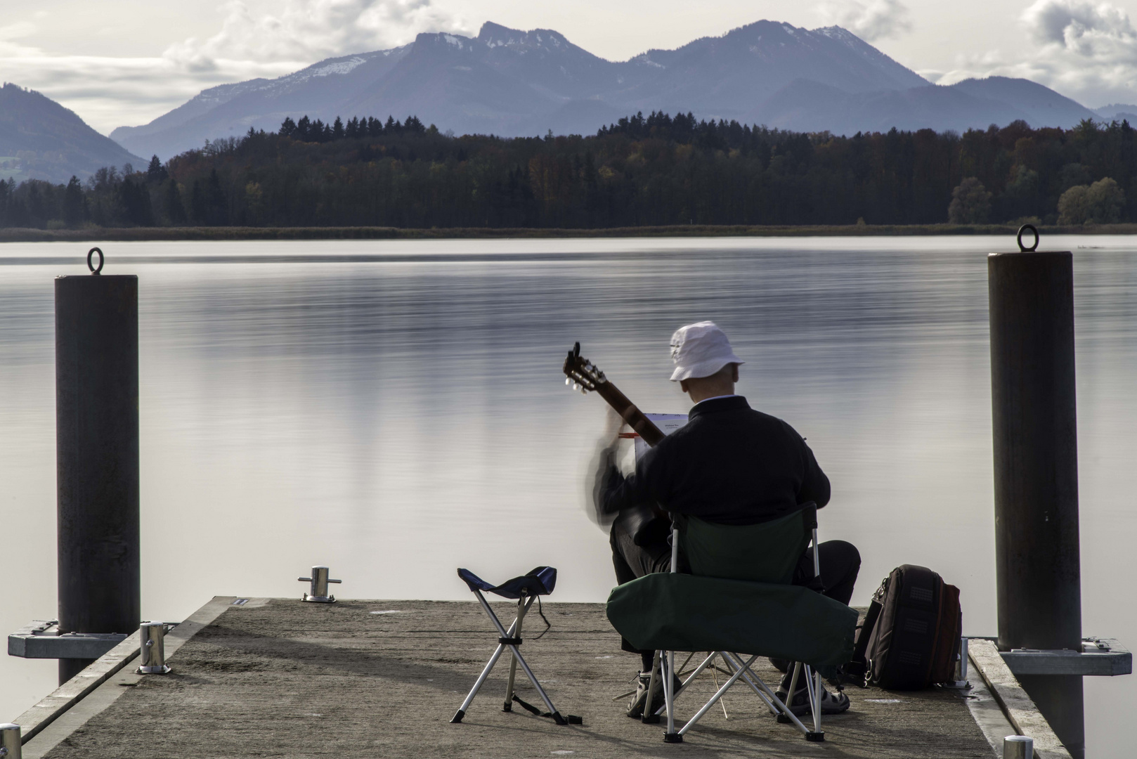 Musikant am Chiemsee