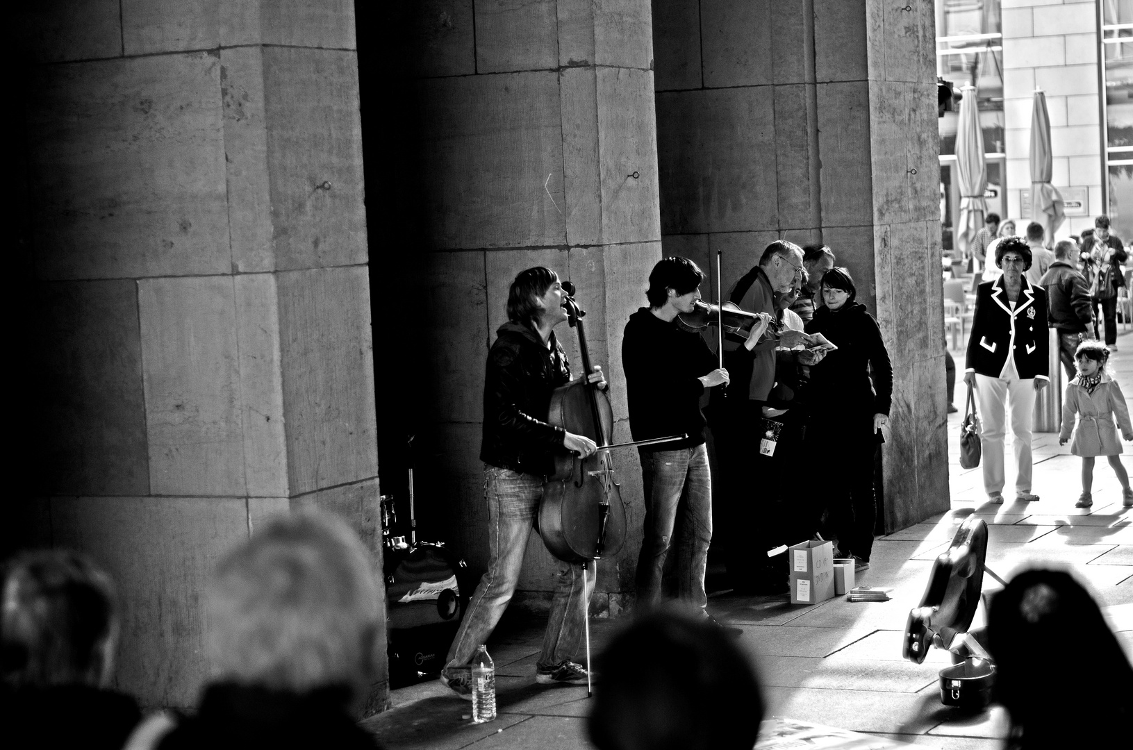 Musikanten am Altmarkt Dresden