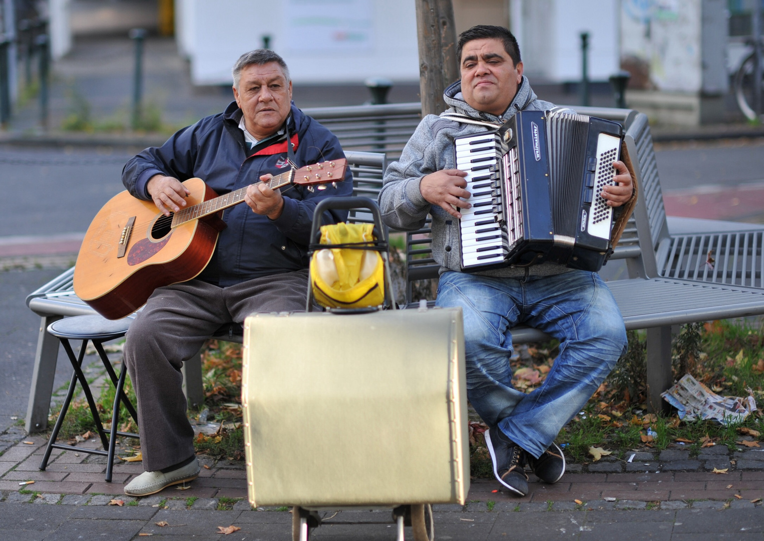 Musikanten auf der Nordstraße 