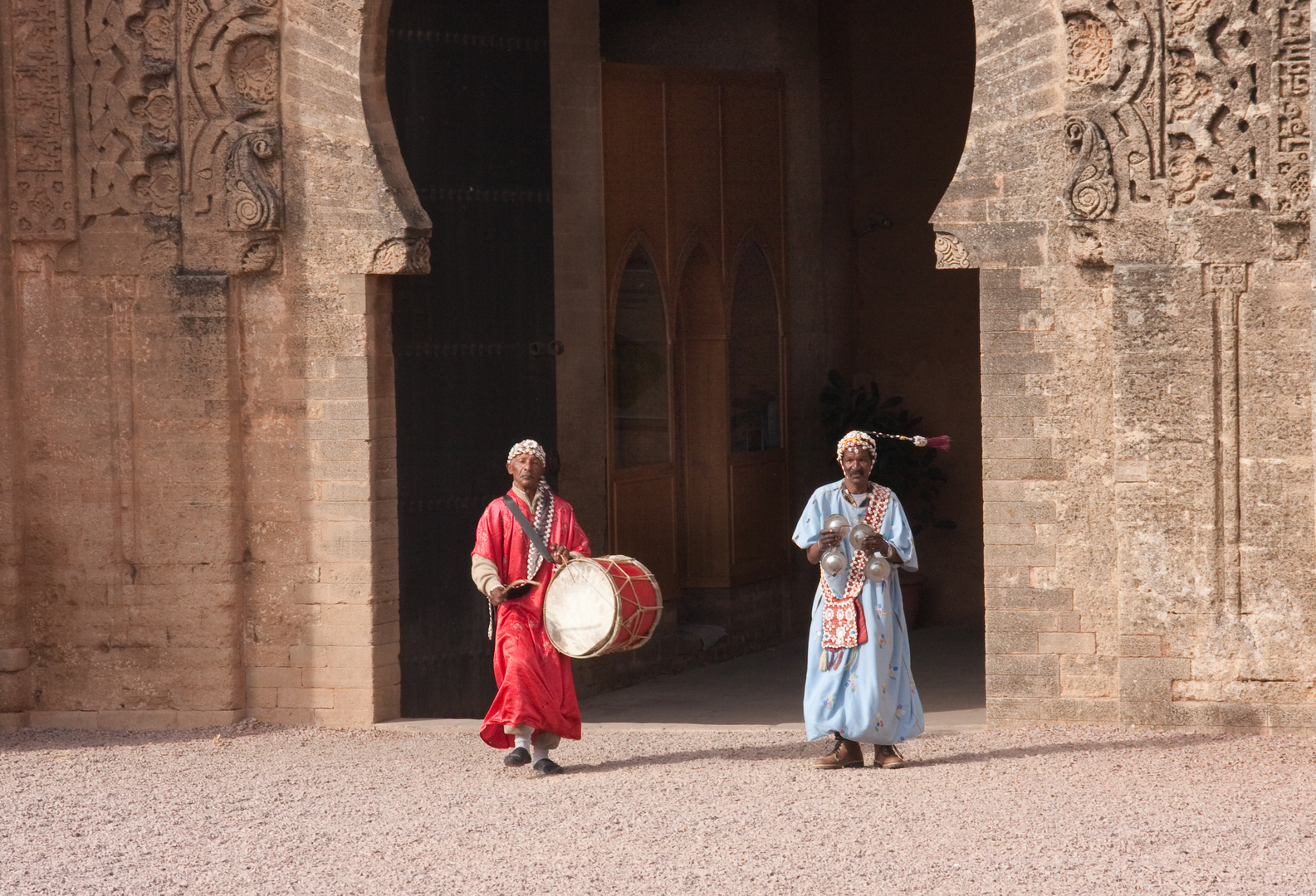 musikanten in rabat (marokko)