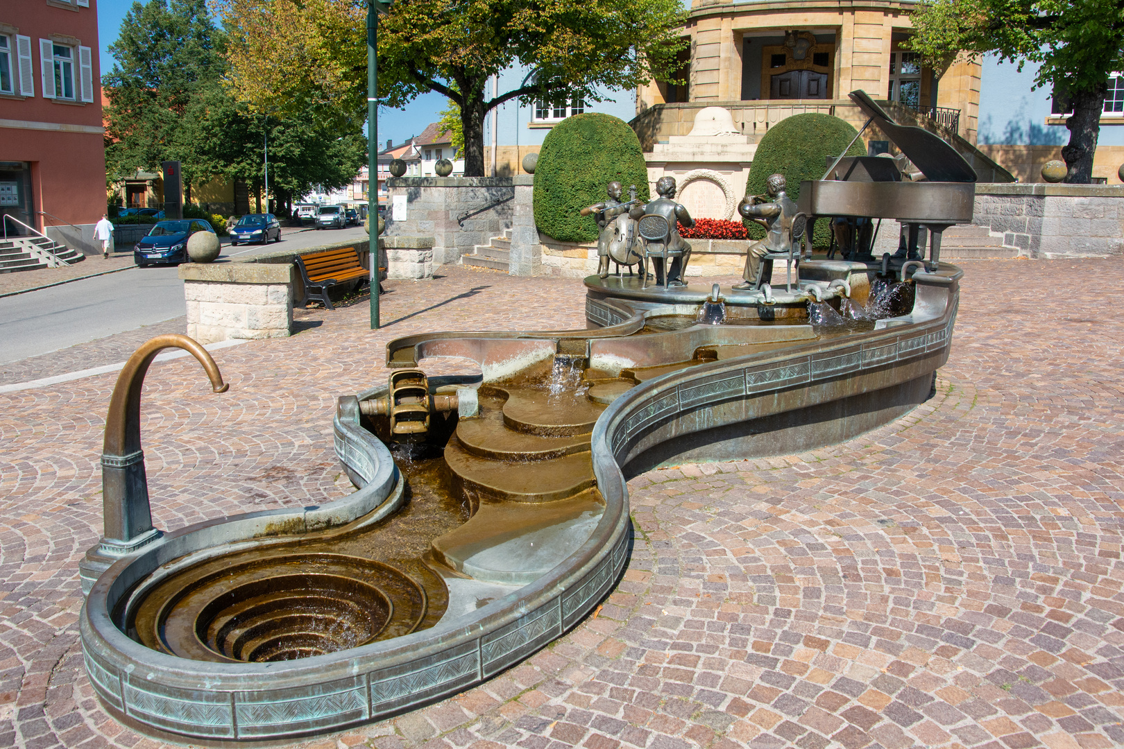 Musikantenbrunnen in Donaueschingen