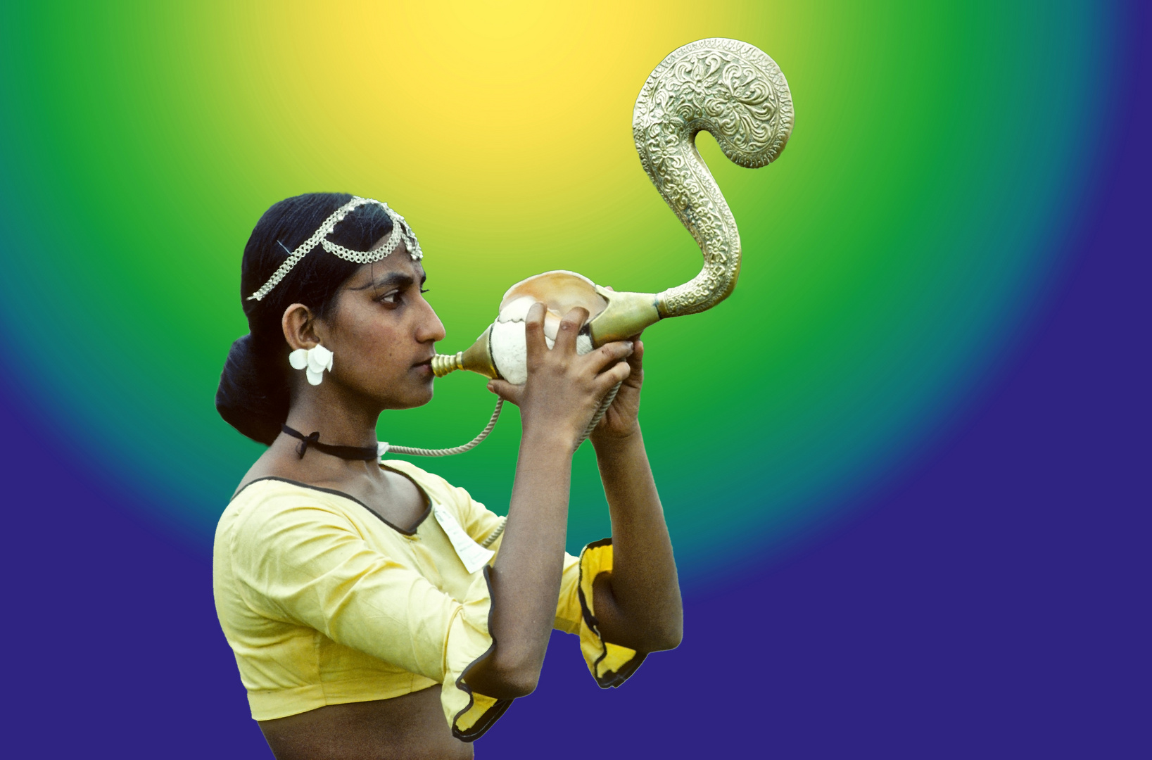 Musikantin unterwegs in Sri Lanka