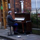 Musiker auf den Straßen von York