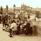 Musiker auf der Karlsbrücke