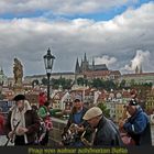 Musiker auf der Karlsbrücke in Prag